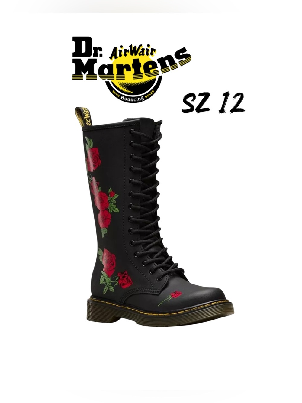 Dr Martens sz 12 JUNIOR 1914 VONDA COLOR:  Black — Mohawk